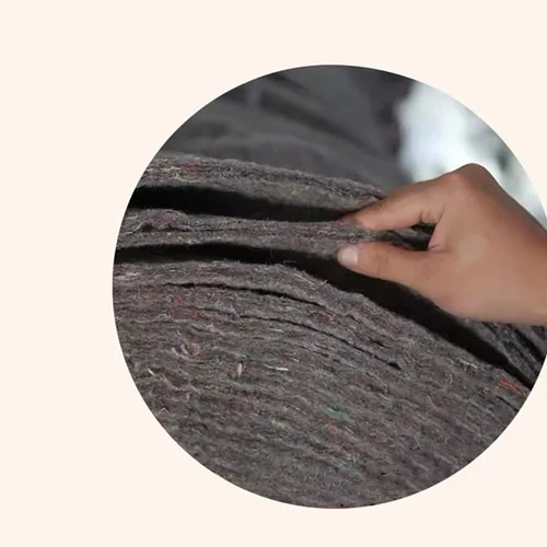 Vista 5 de Mantas para mudanza/embalaje, fieltro industrial, almohadillas de envío de embalaje textil, barrera de sonido, para protección de muebles, mantas