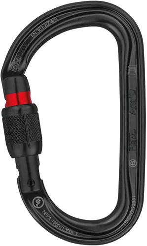 Vista 8 de Petzl Am'D Asymmetrical Aluminum Carabiner - D-Shape Connector (27 kN)