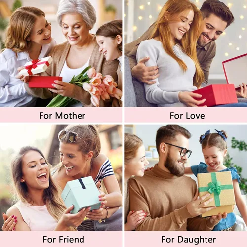 Vista 9 de Souarts Joyero de viaje, caja de joyería pequeña de PU y organizador, estuche de joyería de viaje rosa para mujeres y niñas, anillo organizador
