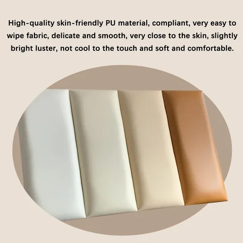 Vista 3 de Paneles de pared autoadhesivos, calcomanías de pared 3D de bolsa suave, cojín de pared anticolisión, protector para niños, impermeable, tapete
