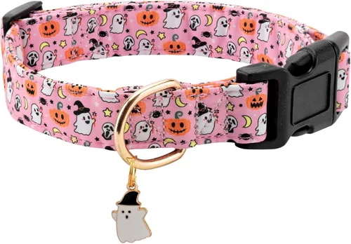 Vista 8 de Collares de perro personalizados, collares ajustables para cachorros con hebilla de seguridad para perros pequeños, medianos y grandes, collar