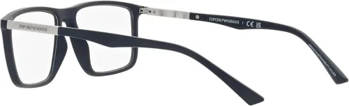 Vista 5 de Emporio Armani Gafas de sol rectangulares Ea3221f Low Bridge Fit para hombre
