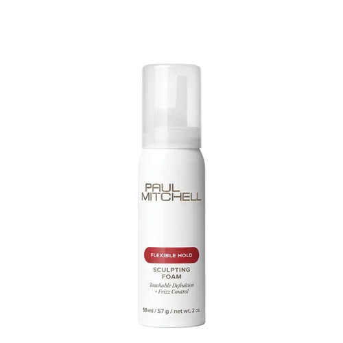 Vista 12 de Paul Mitchell Sculpting Foam, Touchable, Flexible Hold + Frizz Control, For All Hair Types