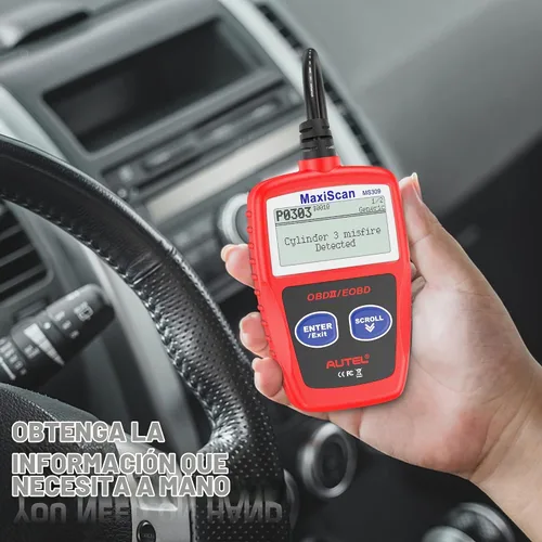 Vista 7 de Autel MaxiScan MS309 Can OBD-II Escáner de código de diagnóstico