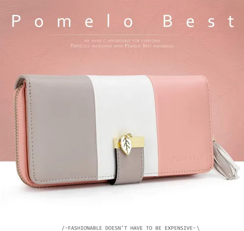 Vista 7 de Carteras RFID para mujer con múltiples ranuras para tarjetas y compartimento para teléfono celular
