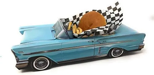 Vista 4 de 12 cajas de comida con forma de autos clásicos (colección de 1950)