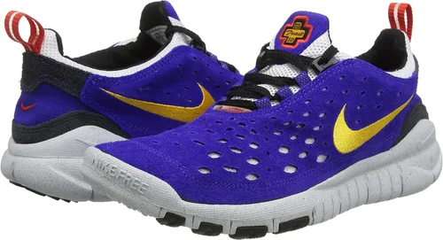 Vista 7 de Nike Zapatillas de correr Free Run para hombre Thunder BlueOrange-cinnabar