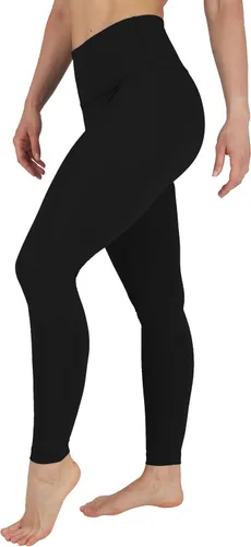 Vista 17 de 90 Degree By Reflex - Leggings de cintura alta a prueba de sentadillas Interlink para mujer Bay Leaf