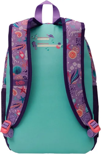 Vista 3 de Totto Mochilas unisex para niños, impresión, L
