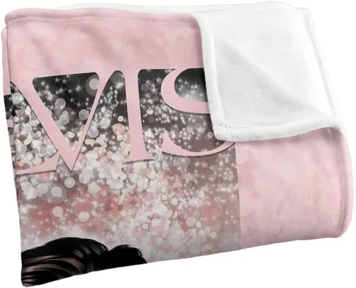Vista 3 de Manta Elvis Presley Soft Lights Silky Touch Super Soft Lights, 36 x 58 pulgadas