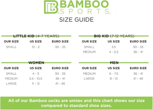 Vista 7 de Calcetines de entrenamiento de bambú súper suaves y cómodos para hombres, mujeres y niños