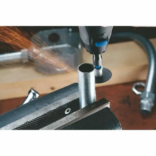 Vista 5 de Dremel 456B EZ SpeedClic Juego de accesorios de ruedas de corte con 12 discos de corte de sierra de metal para multiherramienta rotativa