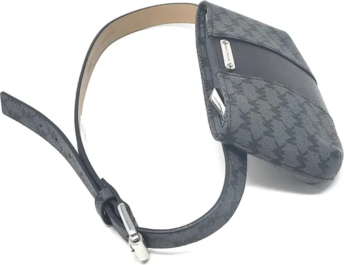 Vista 2 de Michael Kors Fannie Pack para mujer, negrogris, talla S M, Negro, S, Cinturón