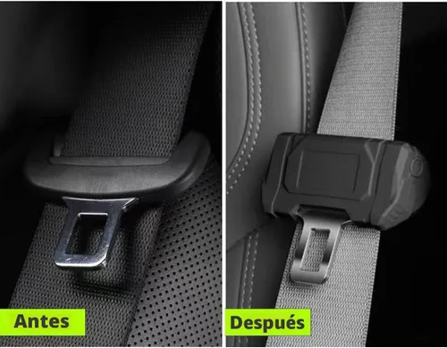 Vista 3 de Funda universal para clips de cinturón de seguridad para automóvil