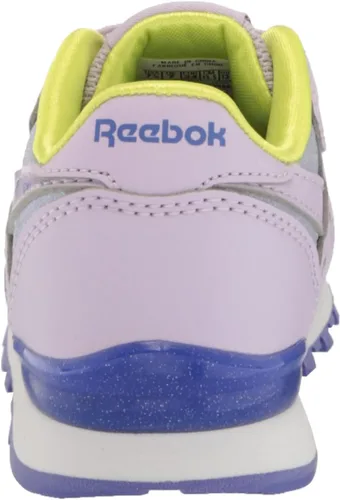 Vista 3 de Reebok Tenis clásicos unisex de cuero Step N Flash Light Up