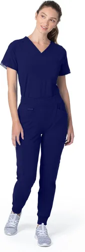 Vista 4 de Urbane Impulse 9211 - Pantalones deportivos elásticos extremos de 8 piezas para mujer