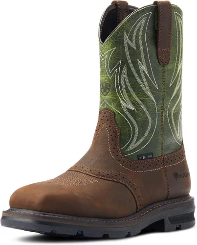 Vista 8 de Ariat Botas de trabajo Sierra Shock Shield con punta de acero para hombre