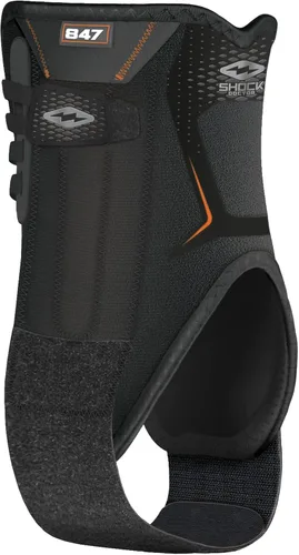 Vista 2 de Shock Doctor Estabilizador de tobillo con soportes flexibles (negro)