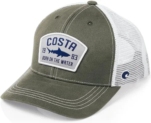 Vista 4 de Costa Del Mar Gorra Chatham Trucker para hombre Azul marino