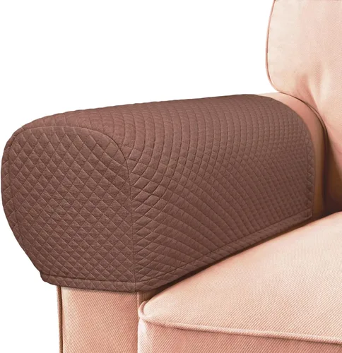 Vista 22 de Roytub Fundas para Brazos de Sofá, Funda Transpirable para Reposabrazos de Sofá, Sillón, Loveseat, Fundas para Brazos de Reclinable Resistentes a