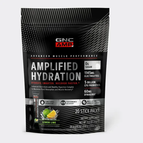 Vista 9 de GNC AMP Amplified Hydration, Acai Blueberry Granada, 20