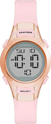 Vista 25 de Armitron Sport 45/7012 - Reloj cronógrafo digital para mujer con correa de resina