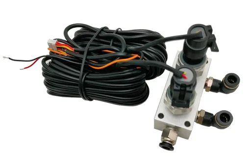 Vista 5 de Kit de control de medidor de aire dual en cabina con interruptor de paleta digital para control de sensor de presión de aire del kit de suspensión