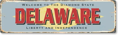 Vista 10 de SmartSign Letrero de Metal Vintage del Estado de Alabama de 4 x 14 pulgadas "Welcome To Heart Of Dixie", Aluminio Antioxidante de 40 mil