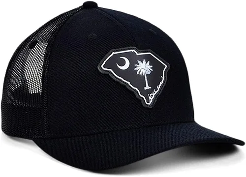 Vista 3 de Local Crowns Gorra con parche del estado de Carolina del Sur para hombre y mujer