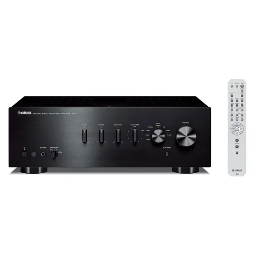 Vista 2 de Yamaha Audio A-S301BL Amplificador estéreo integrado de sonido natural (negro)