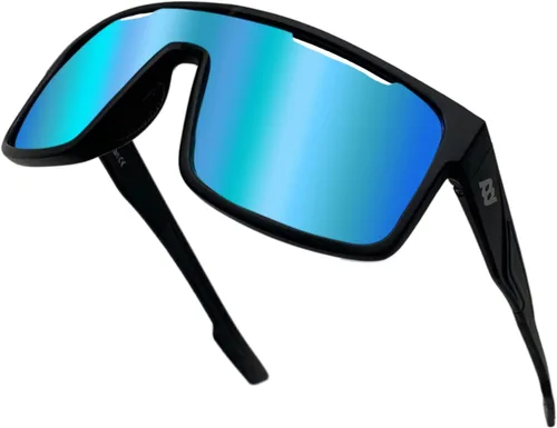 Vista 10 de POLARS DESIGN Deportes al aire libre Polarizado envoltura alrededor de Ciclismo Gafas de sol para hombres y mujeres TR90 Marco UV Protección