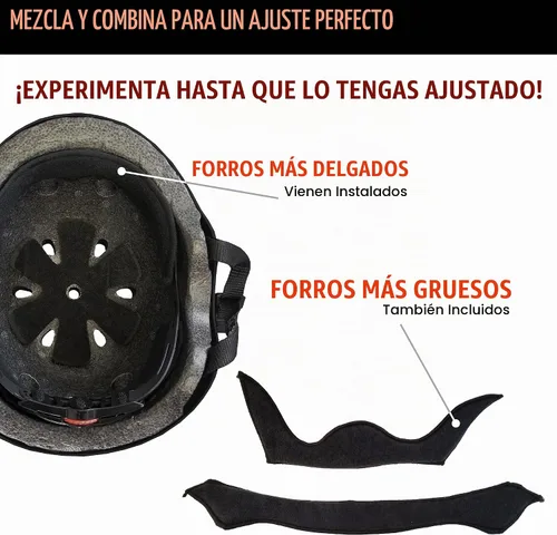 Vista 5 de Triple Eight Lil 8 Dual Certified Sweatsaver - Casco de patineta y bicicleta para niños