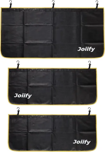 Vista 8 de 3 fundas de guardabarros para mecánicos, 25 imanes fuertes, alfombrillas protectoras de cuero de microfibra para guardabarros de automóvil, tamaño M