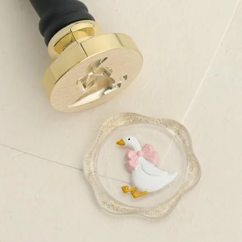 Vista 12 de Conjunto de sello Uniqoo con diseño de abeja y barras de cera