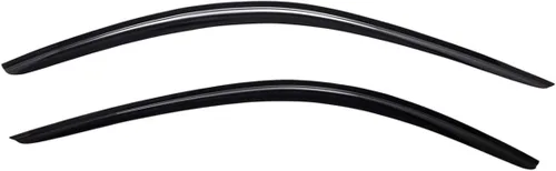 Vista 4 de Lightronic Visera de ventana de ventilación automática de montaje exterior extraduradera, se adapta a Ford Mustang Coupe 1994-2004