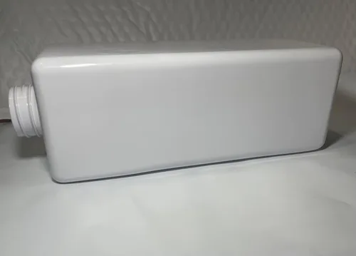 Vista 4 de Botellas de plástico vacías cuadradas de champú, acondicionador, loción de jabón recargable, sin BPA para gel corporal, hidratante, crema facial