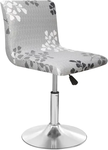 Vista 9 de Funda elástica para silla de respaldo corto, taburete de bar, solo fundas de silla (23)