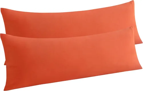 Vista 70 de NTBAY Juego de 2 fundas de almohada estándar, paquete de 2 fundas de almohada de microfibra cepillada de 20x26, suaves, resistentes a las arrugas, a