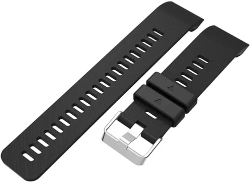 Vista 3 de GVFM banda compatible con Garmin Forerunner 35, silicona suave correa de repuesto para reloj inteligente Garmin Forerunner 35, se ajusta a muñeca