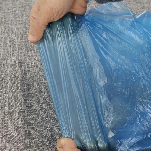Vista 3 de Bolsas de basura de cocina de 10 galones, 120 unidades, color azul