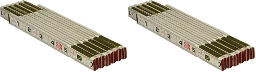 Vista 4 de Crescent Lufkin - Regla de madera, 5/8 x 6 pies, Redend Eng, negro - 1066DLN