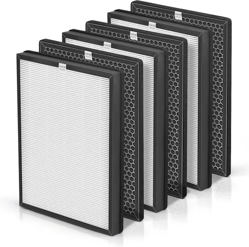 Vista 9 de AP-B102 - Juego de filtros de repuesto compatibles con filtros ifier Alexapure Breeze Air Pur de repuesto AP-B102 y 3049 3 en 1 limpiador de aire