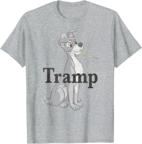 Vista 3 de Disney Lady and The Tramp Spaghetti Tramp - Camiseta para parejas
