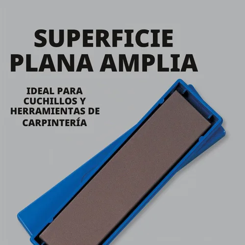 Vista 3 de Spyderco - Piedra de afilar BenchStone con caja de polímero - Grano medio - 302M