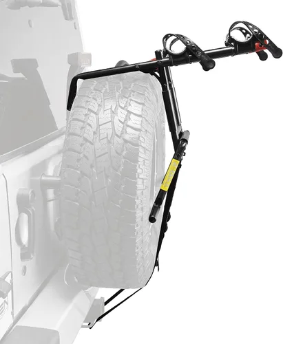 Vista 5 de Allen Sports Premier - Soporte para neumáticos de repuesto para 2 bicicletas, S302