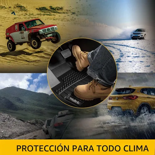 Vista 8 de Alfombrillas para Honda CRV 2002-2006, forros para todo tipo de clima, ajuste personalizado, accesorios duraderos para Honda CRV 2002-2006