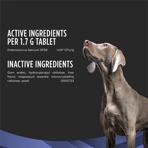 Vista 6 de Purina Pro Plan Veterinary Supplements Fortiflora - Tabletas masticables de suplemento probiótico para perros, recipiente de 45