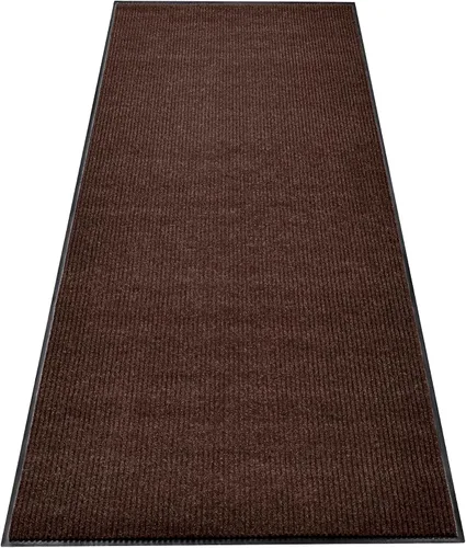 Vista 15 de LuxUrux Tapete de goma duradero para puerta, resistente, interior/exterior, fácil de limpiar, impermeable, patio, garaje, tapete comercial