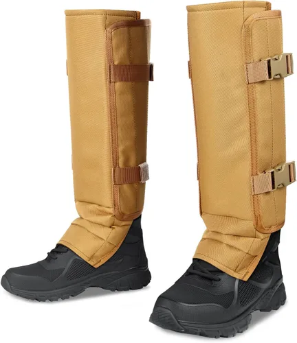 Vista 9 de Snake Gaiters Leg Guards: Waterproof Snake Chaps for Hunting, Adjustable Leg Gaiter Snake Bite Protection for Lower Legs, Lightweight Flexible