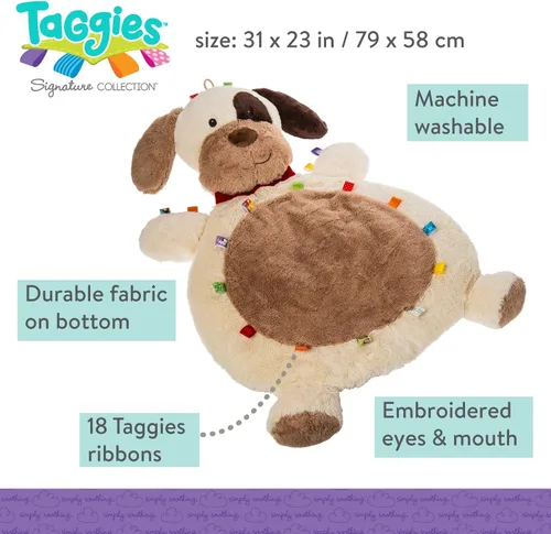 Vista 2 de Taggies - Tapete para bebé, perro amigo, 31 x 23 pulgadas (paquete de 1)